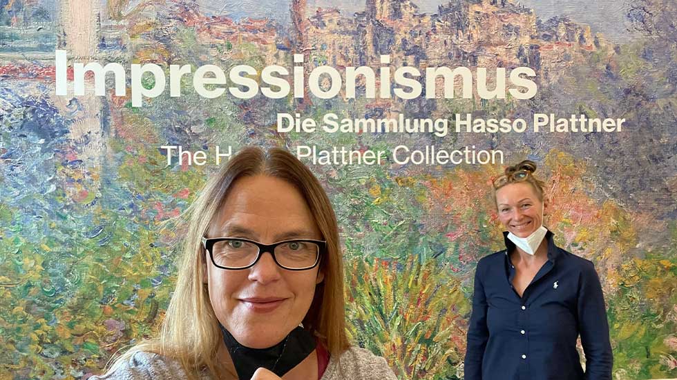 SvZms – Jana & Lene im Museum – Barberini Potsdam – Impressionisten