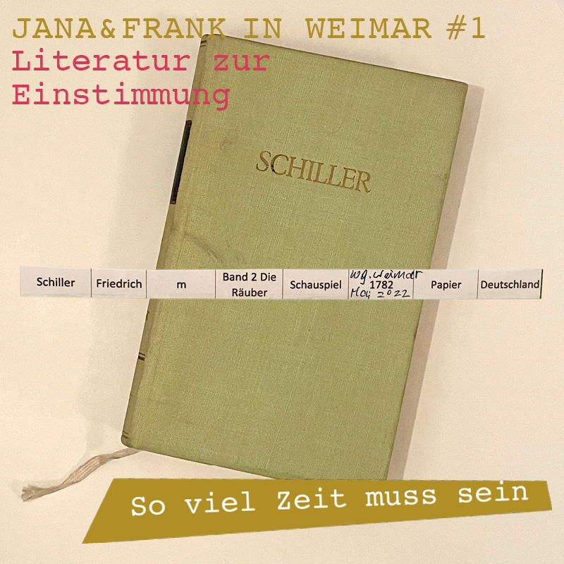 So viel Zeit muss sein – Buch – Schiller "Die Räuber"